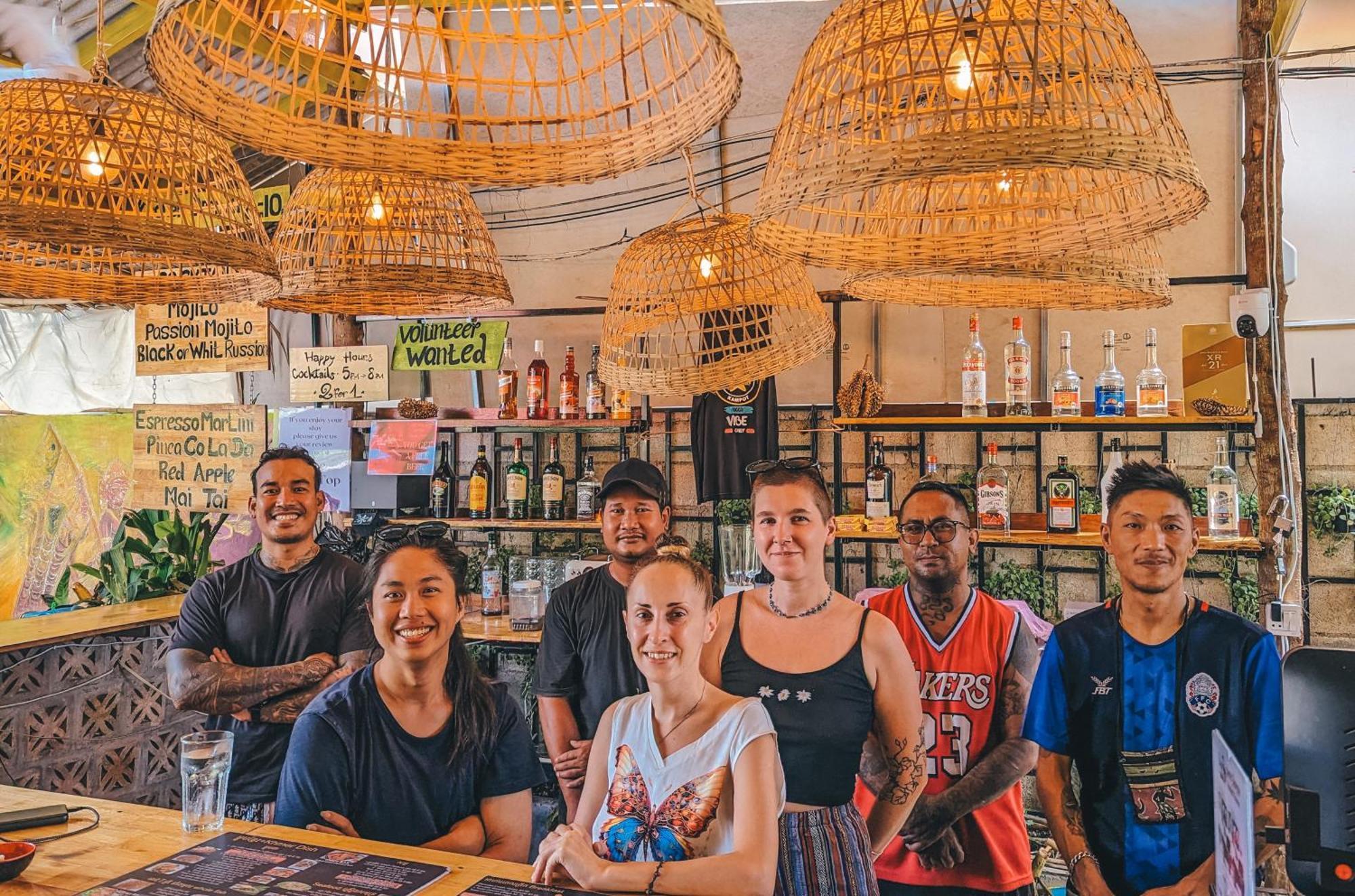 Yellow Star Hostel Kampot Exterior foto