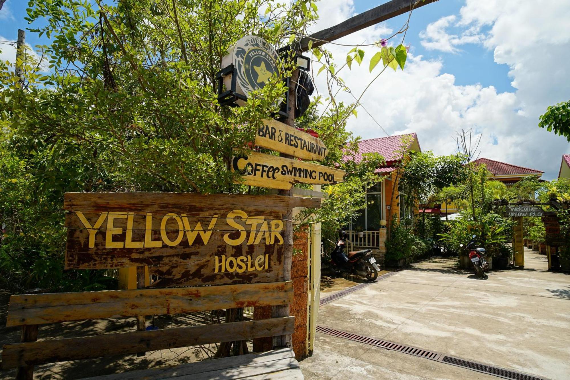 Yellow Star Hostel Kampot Exterior foto